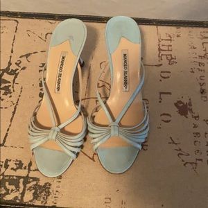 Manolo blhanik sandals size 38